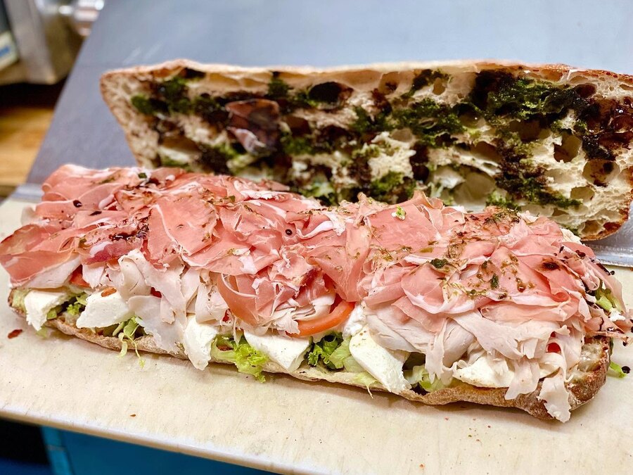 A made-to-order Italian sub